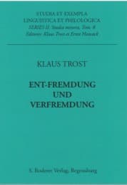 Cover von Ent-Fremdung und Verfremdung