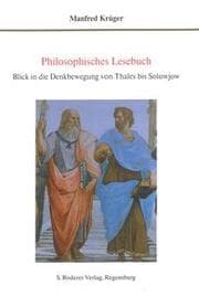 Cover von Philosophisches Lesebuch