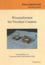 Cover von Wissensformen bei Nicolaus Cusanus