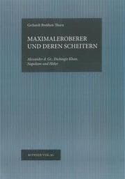 Cover von Maximaleroberer und deren Scheitern