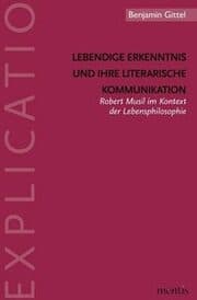 Cover von Lebendige Erkenntnis und ihre literarische Kommunikation