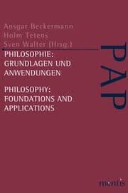 Cover von Philosophie: Grundlagen und Anwendungen