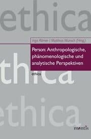Cover von Person: Anthropologische, phänomenologische und analytische Perspektiven