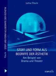 Cover von Stoff und Form als Begriffe der Ästhetik
