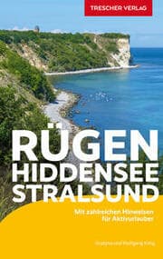 Cover von TRESCHER Reiseführer Rügen, Hiddensee, Stralsund