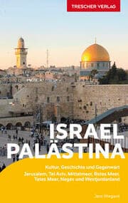 Cover von TRESCHER Reiseführer Israel und Palästina