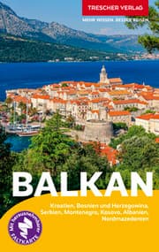 Cover von TRESCHER Reiseführer Balkan