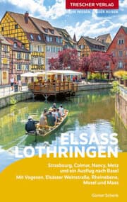 Cover von TRESCHER Reiseführer Elsass und Lothringen