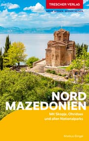 Cover von TRESCHER Reiseführer Nordmazedonien