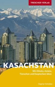 Cover von TRESCHER Reiseführer Kasachstan