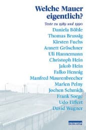 Cover von Welche Mauer eigentlich?