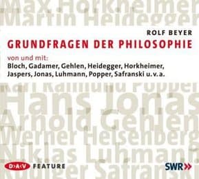 Cover von Grundfragen der Philosophie