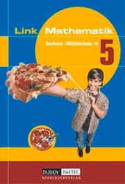 Cover von Link Mathematik - Mittelschule Sachsen - 5. Schuljahr