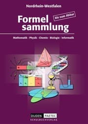 Cover von Formelsammlung bis zum Abitur - Mathematik, Physik, Astronomie, Chemie, Biologie, Informatik
