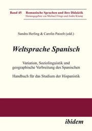 Cover von Weltsprache Spanisch