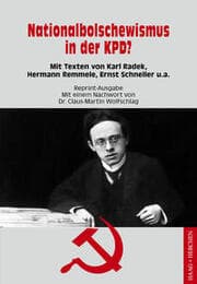 Cover von Nationalbolschewismus in der KPD?
