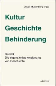 Cover von Kultur - Geschichte - Behinderung, Band 2