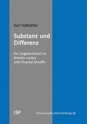 Cover von Substanz und Differenz