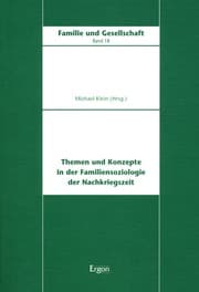 Cover von Themen und Konzepte in der Familiensoziologie der Nachkriegszeit
