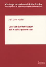 Cover von Das Sanktionensystem des Codex Hammurapi