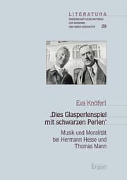 Cover von 'Dies Glasperlenspiel mit schwarzen Perlen'