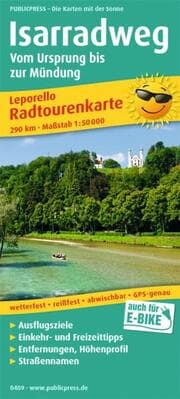Cover von Isarradweg, Von der Quelle bis zur Mündung