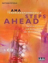 Cover von Die AMA-Tenorsaxophonschule. Steps Ahead