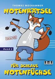 Cover von Notenrätsel für schlaue Notenfüchse 2