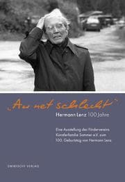 Cover von 'Au net schlecht' Hermann Lenz 100 Jahre