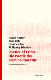 Cover von Poetics of Crime - Die Poetik der Kriminalliteratur