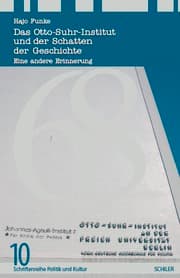 Cover von Das Otto-Suhr-Institut und der Schatten der Geschichte