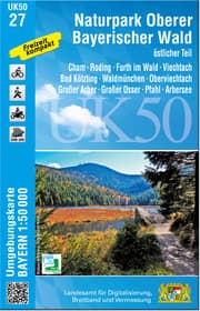 Cover von UK50-27 Naturpark Oberer Bayerischer Wald - östlicher Teil
