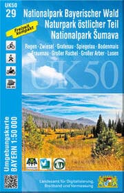 Cover von UK50-29 Nationalpark Bayerischer Wald, Naturpark östlicher Teil, Nationalpark Sumava