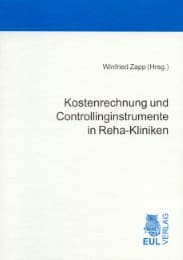 Cover von Kostenrechnung und Controllinginstrumente in Reha-Kliniken