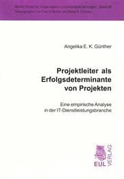 Cover von Projektleiter als Erfolgsdeterminante von Projekten