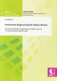 Cover von Investment Engineering für Online Broker
