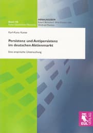 Cover von Persistenz und Antipersistenz im deutschen Aktienmarkt