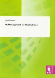 Cover von PR-Management für Hochschulen