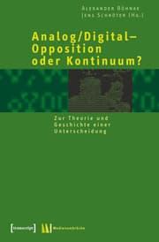 Cover von Analog/Digital - Opposition oder Kontinuum?