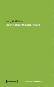 Cover von Architekturtheorie heute