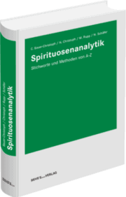 Cover von Spirituosenanalytik