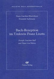 Cover von Bach-Rezeption im Umkreis Franz Liszts
