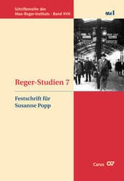 Cover von Reger-Studien 7