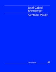 Cover von Josef Gabriel Rheinberger: Chorballaden III b für gemischte Stimmen und Orchester