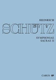 Cover von Heinrich Schütz: Symphoniae sacrae II