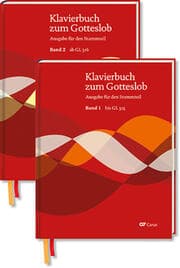 Cover von Klavierbuch zum Gotteslob. 2 Bände