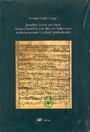 Cover von Zwischen Schütz und Bach: Georg Österreich und Heinrich Bokemeyer als Notensammler (Gottorf/ Wolfenbüttel)