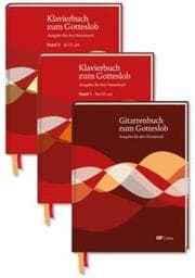 Cover von Klavierbuch und Gitarrenbuch zum Gotteslob