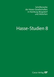 Cover von Hasse-Studien / Hasse-Studien 8