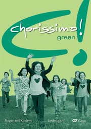 Cover von chorissimo! green. Liederbuch